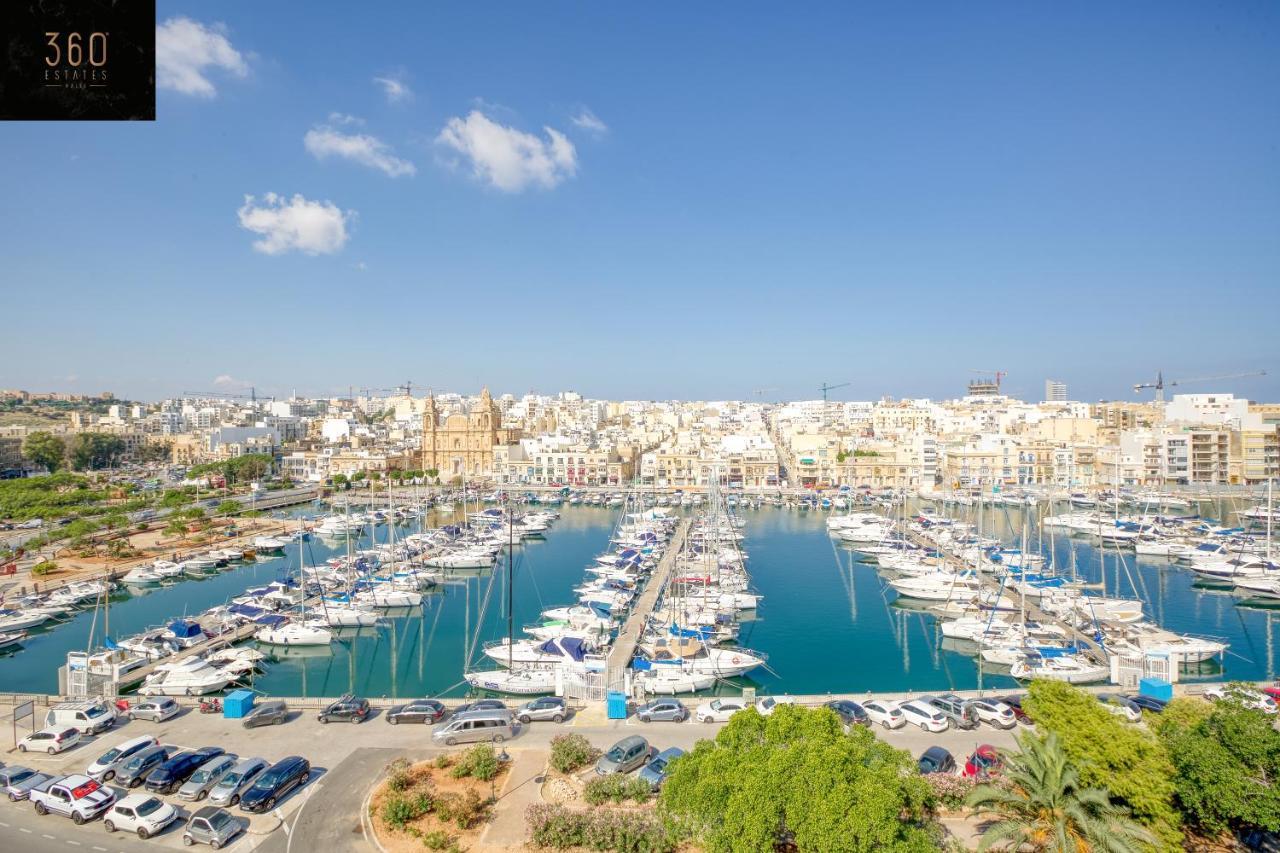 Seafront, Designer With Private Terrace & Wifi By 360 Estates Apartament *